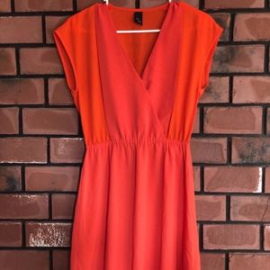 H&M Orange/Pink Women's Dress Small/Medium